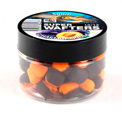 Бойлы нейтральной плавучести (Wafters) GBS Кальмар-Чарующая слива 10х13мм