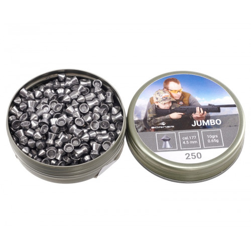Пуля пневм. Borner "Jumbo",  4,5 (250 шт.) 0,65гр. 9 gr