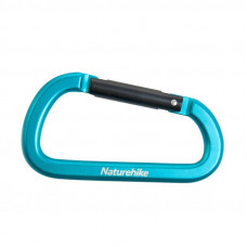 Карабин Naturehike d-type 8cm NH15A001-H (Blue)