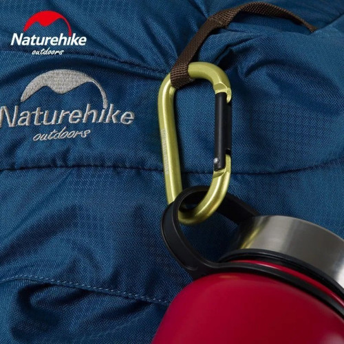 Карабин Naturehike d-type 8cm NH15A001-H (Green)