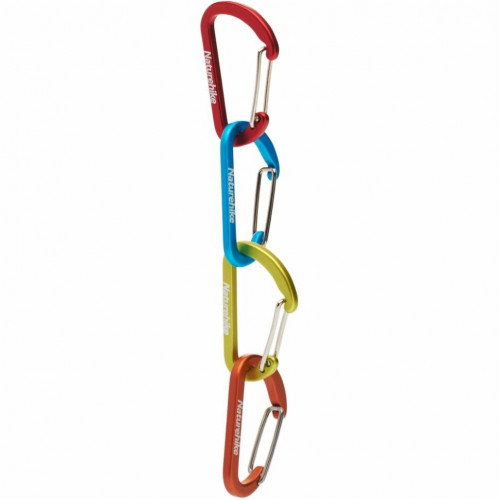 Карабин Naturhike D-shaped 4cm (2packs) NH15A004-H (Green)