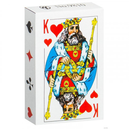 Карты игральные Король 54 шт атласные