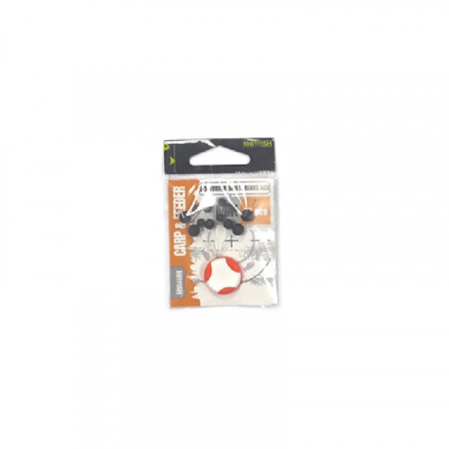 Стопор HITFISH Carp&Feeder S-5 RUBBER MULTI BEADS MIX 12 шт
