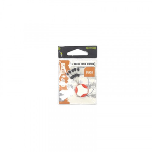 Стопор HITFISH Carp&Feeder S-7 RUBBER TAPER STOPPER  (9 шт/уп)