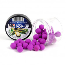 Бойлы GBS Baits Pop-up плавающие 12мм 40гр  Зеленогубая мидия