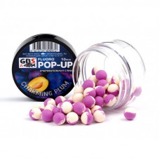 Бойлы GBS Baits Pop-up плавающие 12мм 40гр Charming Plum Слива