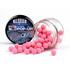 Бойлы GBS Baits Pop-up плавающие 12мм 40гр) Crazy Squid Кальмар