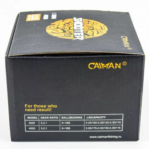Катушка Caiman Shooter 4000 (5+1ВВ) 202024