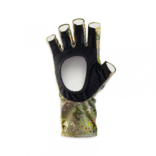 Перчатки VEDUTA солнцезащитные UV Gloves Reptile Skin Forest Camo L мужские