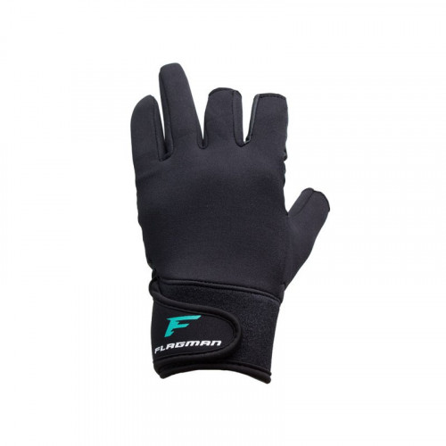 Перчатки спиннингиста Flagman Fishing Gloves Titanium Coated M