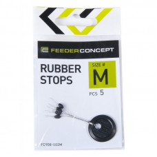 Стопоры резин. Feeder Concept RUBBER STOPS р.005XXL 5шт.