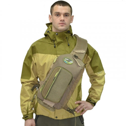 Сумка Aquatic СК-26Х рыболовная с коробками Fisherbox (цвет: хаки)