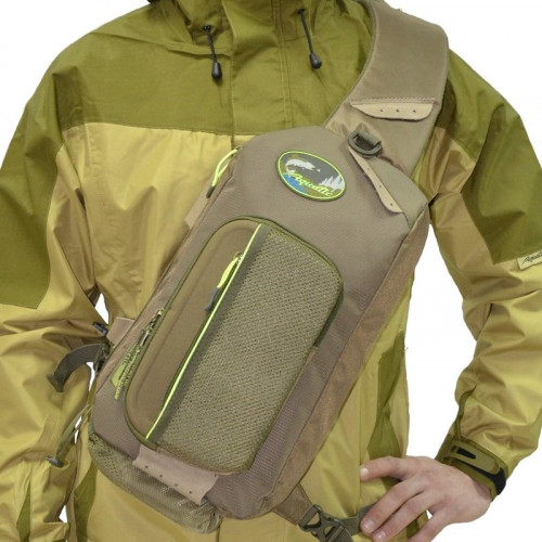 Сумка Aquatic СК-26Х рыболовная с коробками Fisherbox (цвет: хаки)