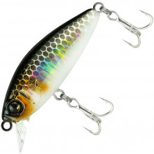 Воблер JACKALL Abbey Minnow 38SF 2.4g hl silver & black