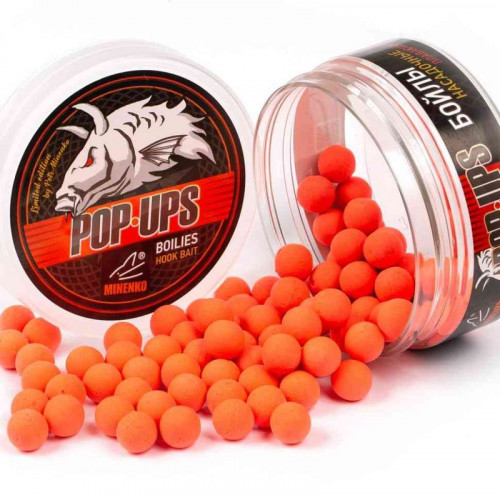 Бойлы плавающие MINENKO STRAWBERRY (Fluo) Pop-Up 12мм 5536