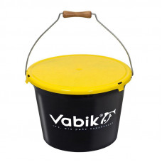 Ведро для прикормки Vabik PRO Black 13л без крышки