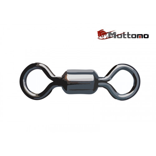Вертлюг Mottomo Rolling Swivel №10 10 шт.