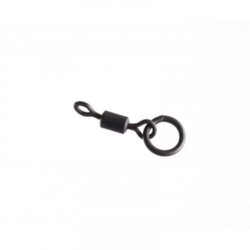 Вертлюг с кольцом FLAGMAN Flat Feeder Rings Swivels №7 5шт