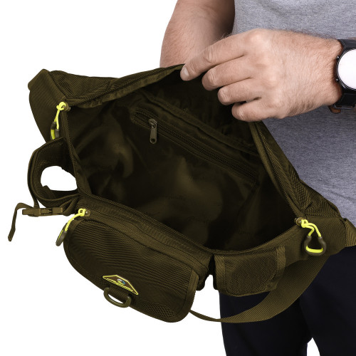Поясная сумка для рыбалки Aquatic ПР-05Х (цвет: хаки; 5 л)