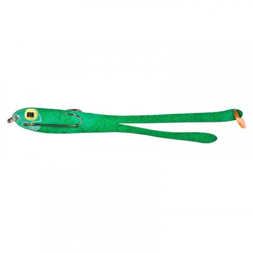 Плоская приманка Flat Bait ASmak Двухвост. 8см. Зеленый