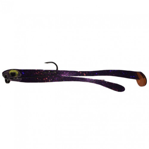 Плоская приманка Flat Bait ASmak Двухвост. 8см. Фиолетовый
