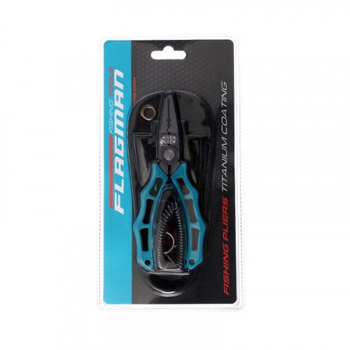 Плоскогубцы FLAGMAN Precision Forging Fishing Pliers с чехлом и ретривером 15см