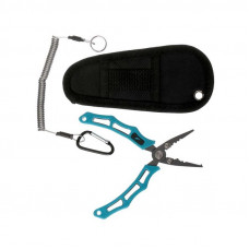 Плоскогубцы FLAGMAN Precision Forging Fishing Pliers с чехлом и ретривером 15см