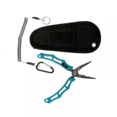 Плоскогубцы FLAGMAN Precision Forging Fishing Pliers с чехлом и ретривером 15см