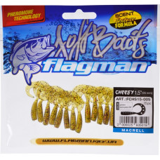 Твистер FLAGMAN Cheesy 1.5 Pearly mint 15pc