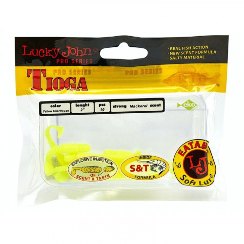Виброхвост  2 TIOGA  LUCKY JOHN 140102-S88