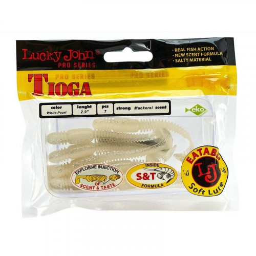 Виброхвост  2,9 TIOGA  LUCKY JOHN*7 140103-T47