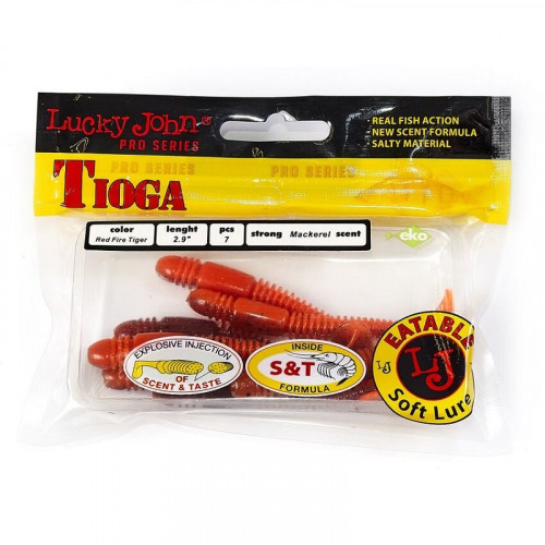 Виброхвост  2,9 TIOGA  LUCKY JOHN*7 140103-T48