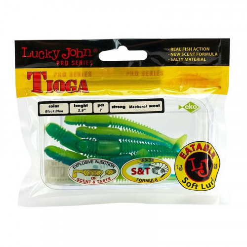 Виброхвост  2,9 TIOGA  LUCKY JOHN*7 140103-T50