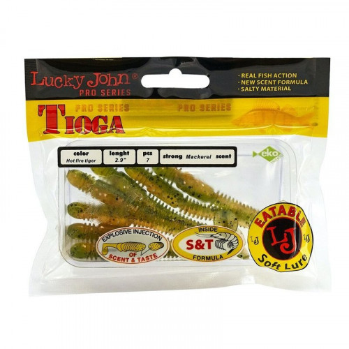 Виброхвост  2,9 TIOGA  LUCKY JOHN*7 140103-T51