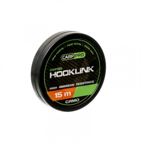Поводковый материал Carp Pro Soft Coated Hooklink Camo 15м 20lb