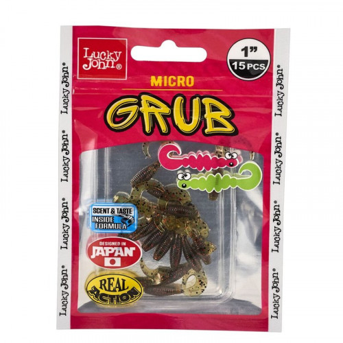 Твистеры съедоб. искусст. LJ Pro Series MICRO GRUB 1,0 (02,50)/PA03 15у