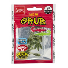 Твистеры съедоб. искусст. LJ Pro Series MICRO GRUB 1,0in (02,50)/PA01 15шт.