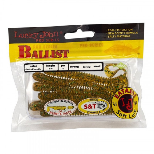 Твистеры съедобные LJ Pro Series BALLIST 4.0/PA19 6у