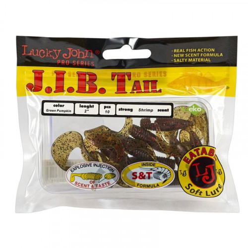 Твистеры съедобные LJ Pro Series J.I.B TAIL 2 /PA03 10шт