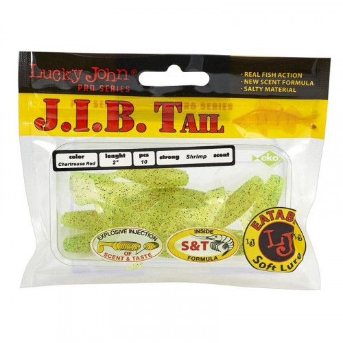 Твистеры съедобные LJ Pro Series J.I.B TAIL 2 /S15 10шт