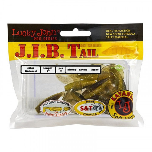Твистеры съедобные LJ Pro Series J.I.B TAIL 2 /T36 10у