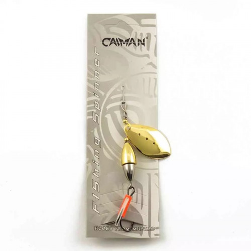 Блесна вращающаяся Caiman Cricket 15гр #5 цвет CA03