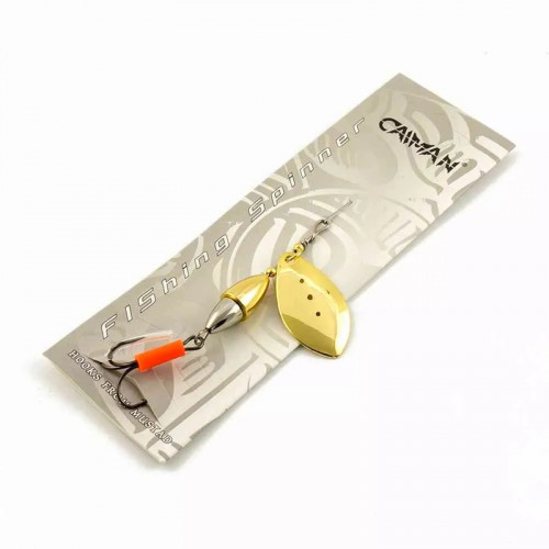 Блесна вращающаяся Caiman Cricket 15гр #5 цвет CA03