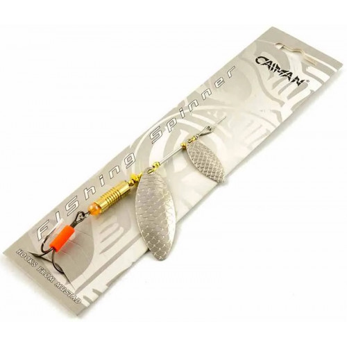 Блесна вращающаяся Caiman Longy Tandem 10гр #3 цвет CA02