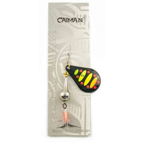 Блесна вращающаяся Caiman Pear 20гр #5 цвет CA95