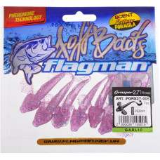 Виброхвост FLAGMAN Grasper 2.7 Honey red flake 7pc