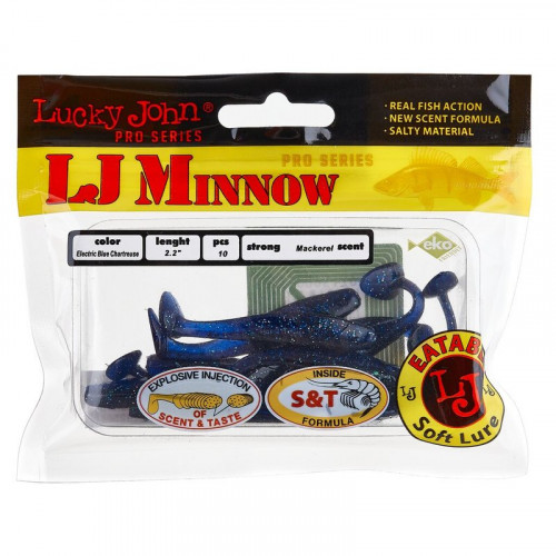 Виброхвост. MINNOW LJ Pro Series 2,2 140142-T52