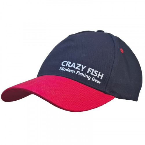 Кепка Crazy Fish Modern blue-red