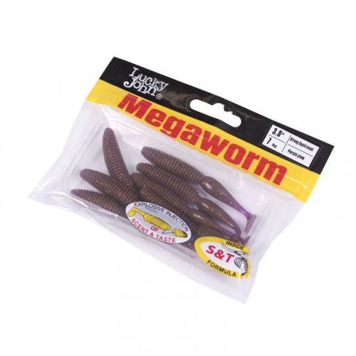 Виброхвосты съедоб. искусст. LJ Pro Series MEGAWORM 3,0 (7,60)/S13 7у