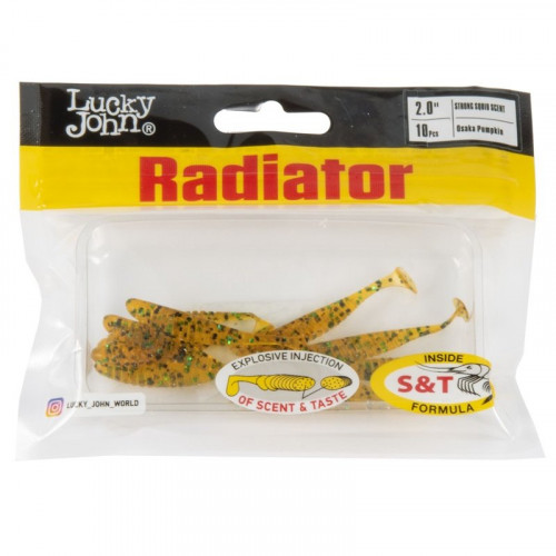 Виброхвосты съедоб. искусст. LJ Pro Series RADIATOR 2.0in (05.00)/PA19 10шт.